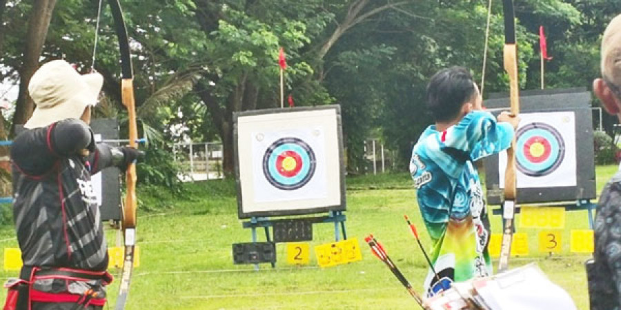GALI POTENSI: Kejuaraan panahan Kaltim Open 2017, akan kembali berlangsung Februari pekan depan di Samarinda.(Foto: istimewa)