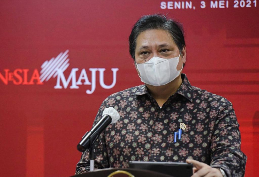 Menteri Koordinator Bidang Perekonomian Airlangga Hartarto