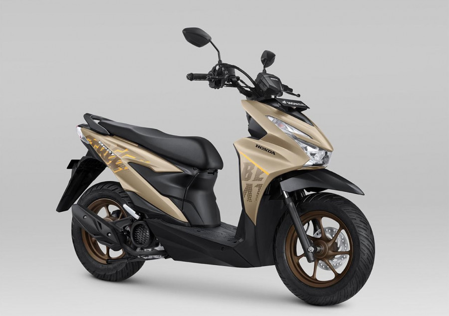 Tampilan All New Honda BeAT dengan Desain dan Fitur Keamanan Baru. (Foto: Istimewa)