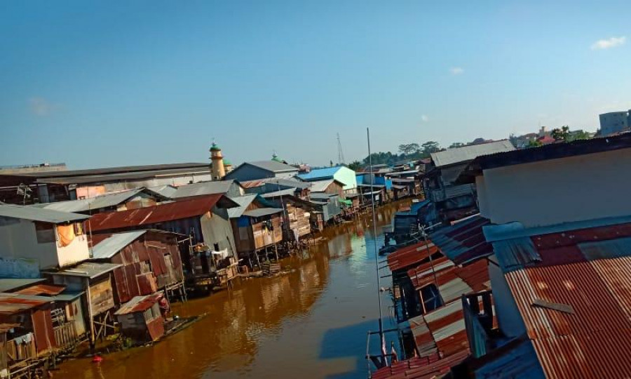 Belum ada aktivitas pengerukan atau keberadaan alat berat di sekitar SKM (Foto: Permata S Rahayu))