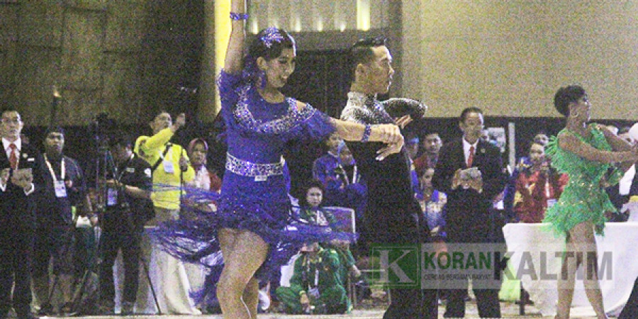 PRESTASI: Pada perhelatan PON 2020 di Papua dance sport berharap mampu menyumbangkan medali emas untuk Kaltim. (Foto: Rgn/korankaltim)