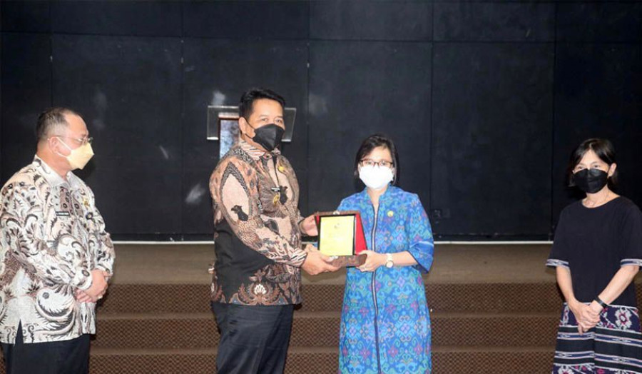 Kerja sama Pemkab Mahulu dengan sejumlah perguruan tinggi di jakarta. Foto(istimewa)