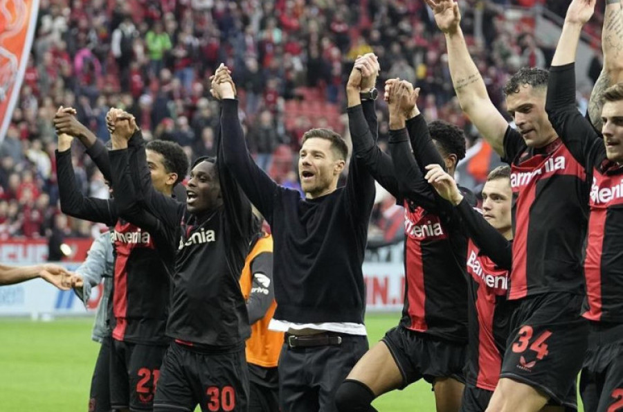 Para pemain Bayern Leverkusen. (Foto: Twitter)