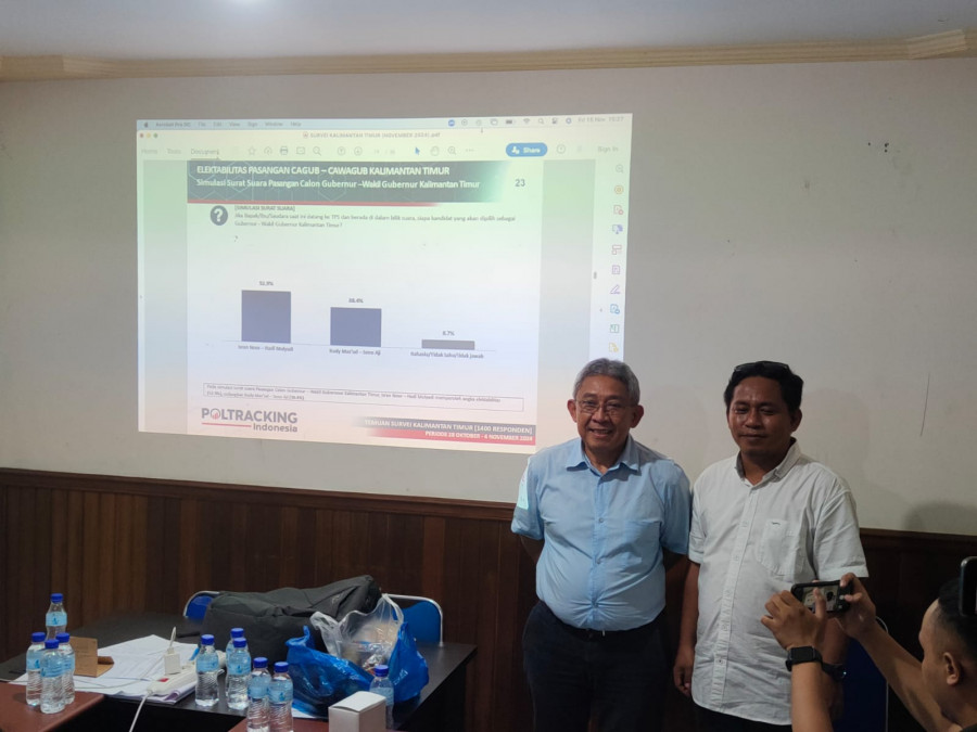 Ketua Tim Pemenangan Isran-Hadi, Iswan Priady. (Vico/Korankaltim.com)