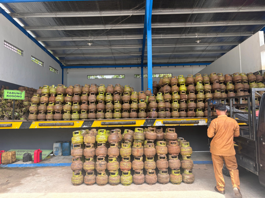 Pasokan LPG. (Indri/Korankaltim).