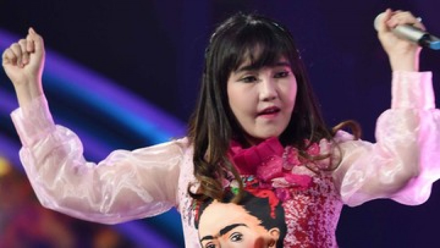 ( Foto : Via Vallen. (Pool/Noel/detikFoto)