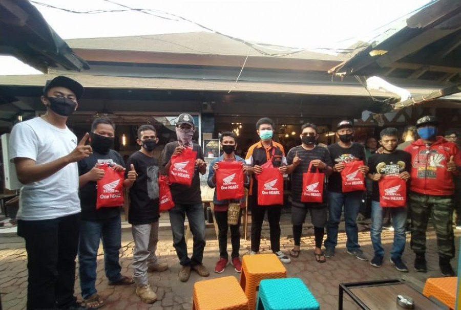 Main Dealer Astra Motor Samarinda Bersama IMHS di Kopi Sajen. (Foto: Vico/korankaltim.com)