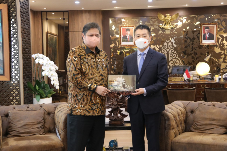 MoU Indonesia-Tiongkok dalam Ekonomi Digital Disambut Baik Airlangga Hartarto