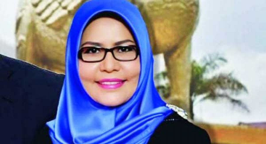 Aida Mediana Bachtiar wakil ketua DPC Demokrat Kukar
