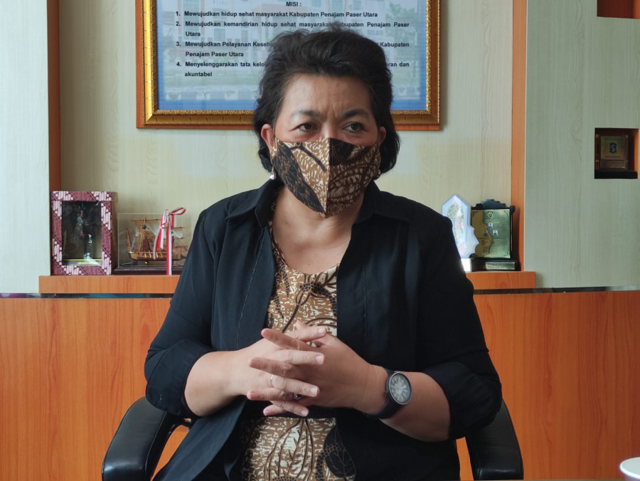 Kepala Dinkes PPU Jensje Grace Makisurat (Erwin/Korankaltim.com)
