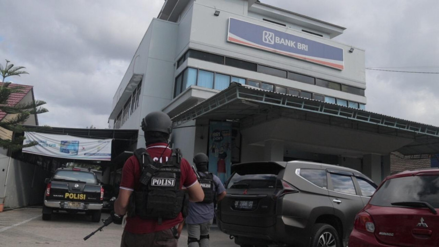 Tim Aligator Polres Kukar intensifkan patroli ke titik-titik vital aksi kriminal, salah bank-bank di kota Tenggarong