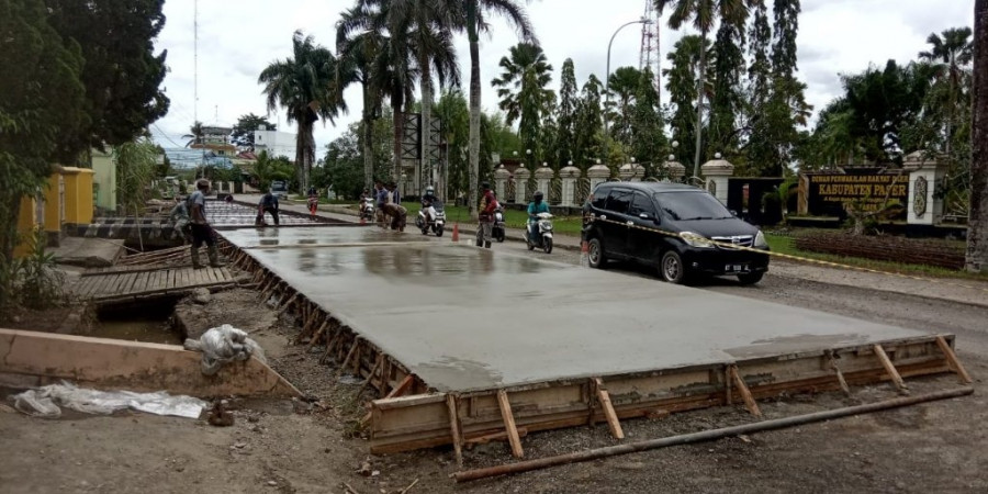Pembangunan di Paser, disebut Gapensi bisa lebih maksimal kalau diberi waktu lebih panjang. (dok)