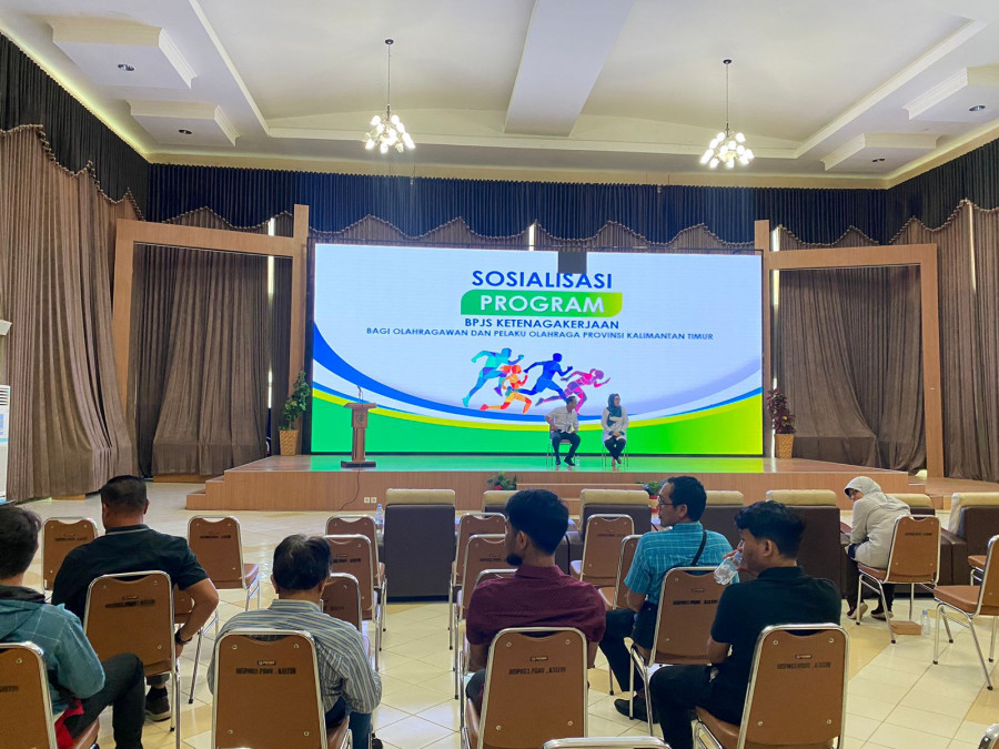 BPJS Ketenagakerjaan Sosialisasikan Program kepada Olahragawan dan Pelaku Olahraga di Kaltim
