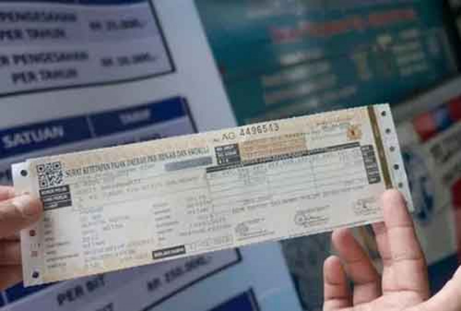 Ilustrasi pajak bermotor ( Foto: Finansialku)