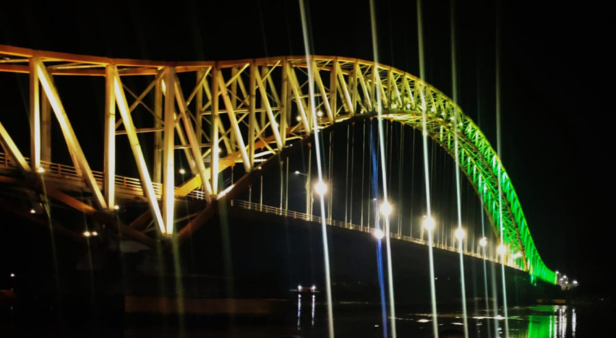 Jembatan Kutai Kartanegara (foto: Reza Fahlevi/Korankaltim.com)