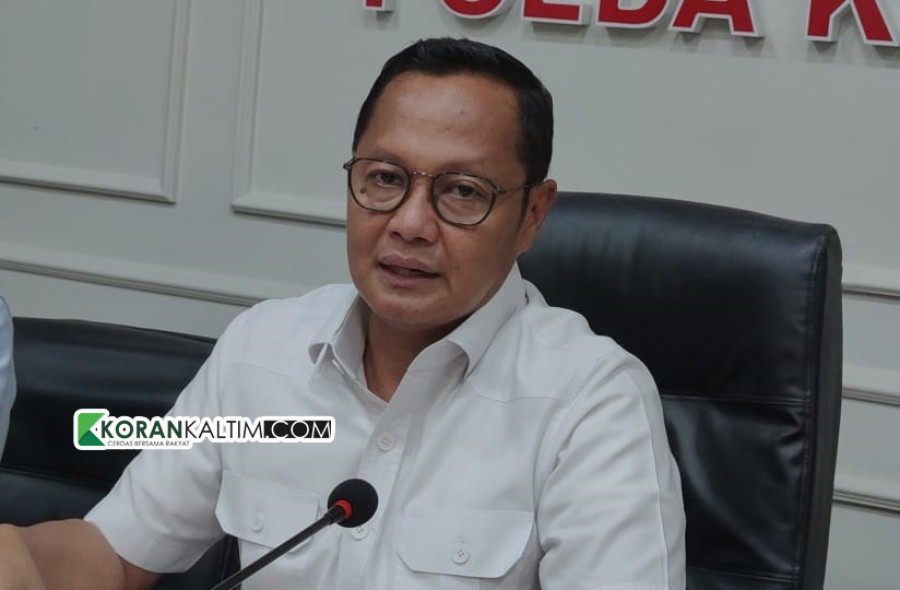 Direktur Reskrimsus Polda Kaltim Kombes Pol Indra Lutrianto Amstono (Foto: Yudi Hadi/korankaltim.com)