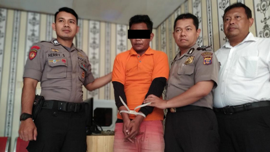 Sempat Diamuk Warga, Pelaku Curanmor Diringkus Polisi