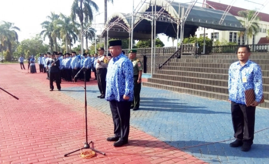 Upacara peringatan HUT ke-47 Korpri di Kukar