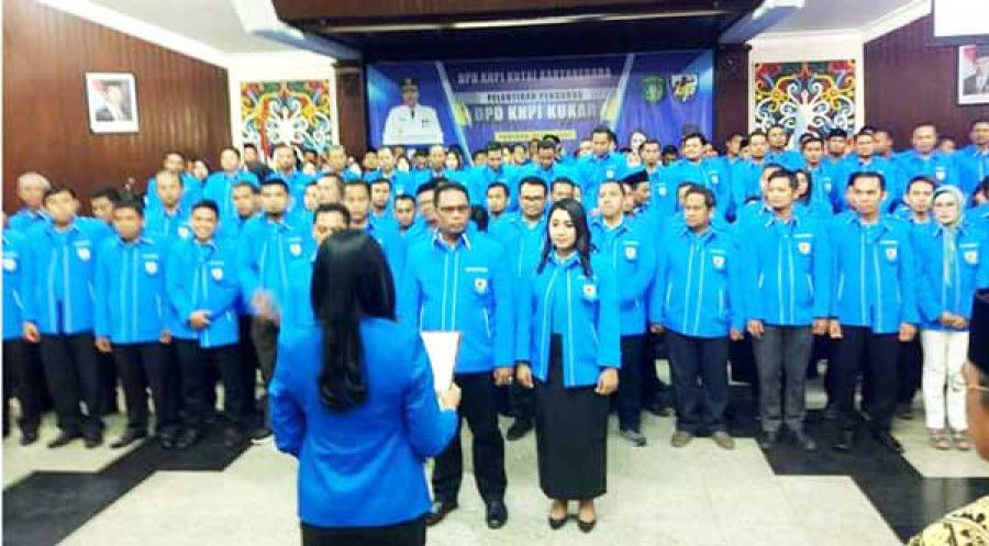 Prosesi Pelantikan DPD KNPI Kukar Oleh Ketua KNPI Provinsi Kaltim