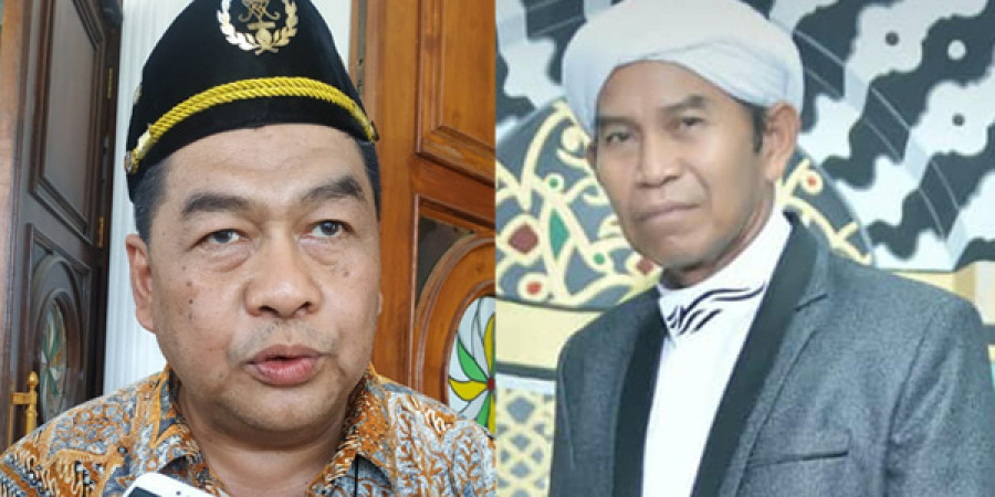 Awang Yacoub Luthman dan KH Saifuddin Marzuki ( Foto: Istimewa )