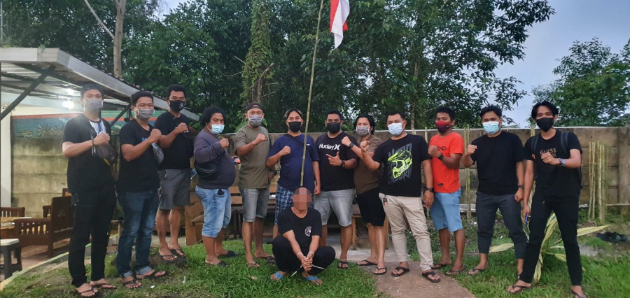 Tersangka Muhammad Arif (49) saat diamankan Tim Gabungan Jatanras Polda Kaltim dan Polres Sidrap (Foto: Istimewa)