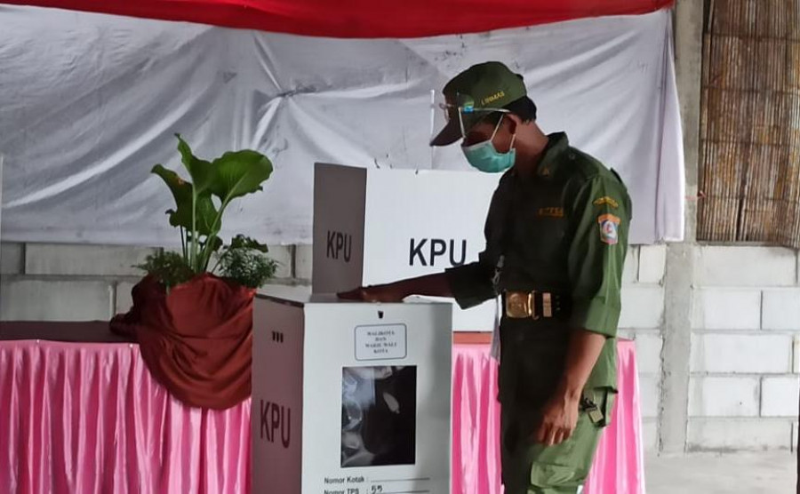 Tingkat partisipasi pemilih pada Pilkada 2020 berkisar 60 persen. Sementara target yang dicanangkan 77,5 persen. (Foto: Hendra/KoranKaltim.Com)