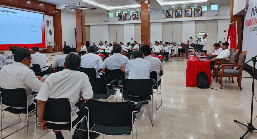 Bappeda Kukar menggelar Rakordal APBD, Rabu (3/5) di Ruang Serbaguna Kantor Bupati Kutai Kartanegara. ( Foto: Bappeda)
