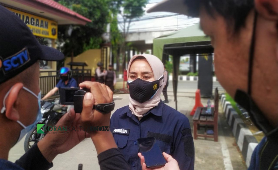 Kasubbag Humas Polresta Samarinda AKP Annissa Prastiwi. (Foto: Nancy/korankaltim.com)