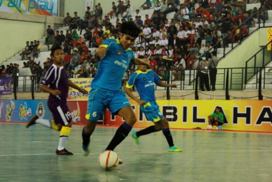 BERSAING: 9 daerah dipastikan akan bersaing memperebutkan tiket untuk lolos ke Pra-Porprov untuk cabang olahraga futsal yang diagendakan pekan depan dan dua tim terbawah harus terhenti.