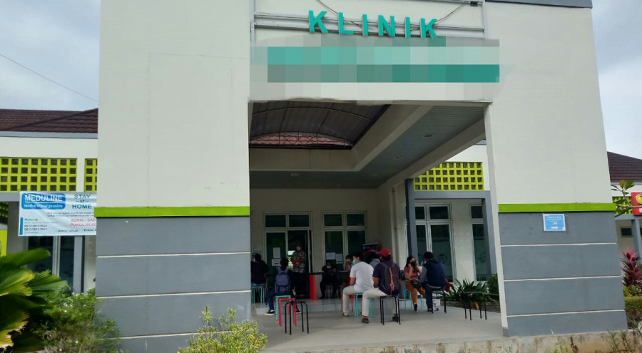 klinik kampus (claudius vico/korankaltim.com)