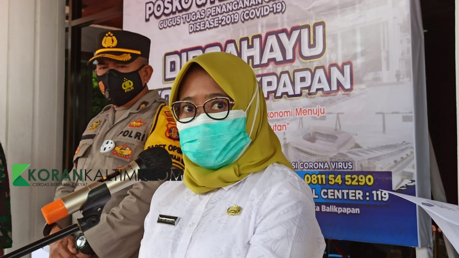 Kepala Dinas Kesehatan Kota Balikpapan, Andi Sri Juliarty. (Foto: Hendra/KoranKaltim.Com)