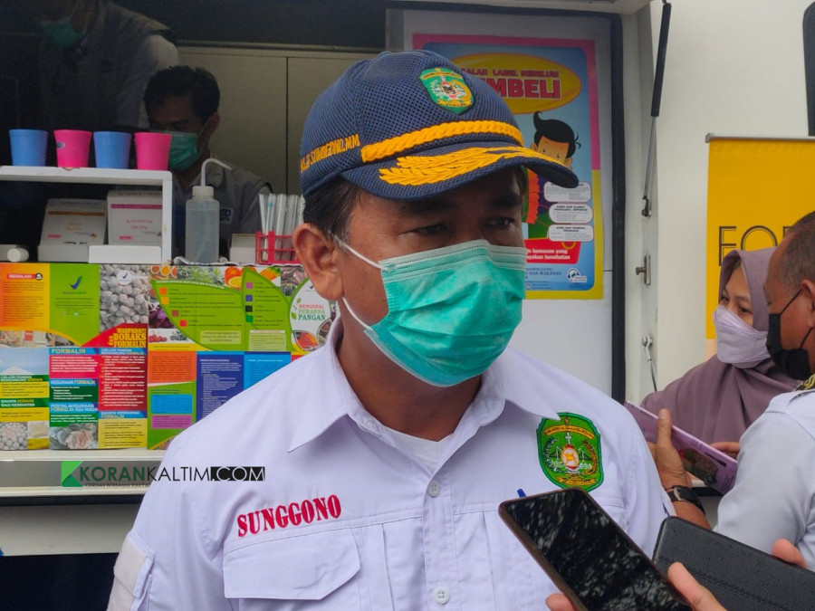 Sekretaris Daerah Kukar, Sunggono. (Foto: Reza Fahlevi/korankaltim.com)