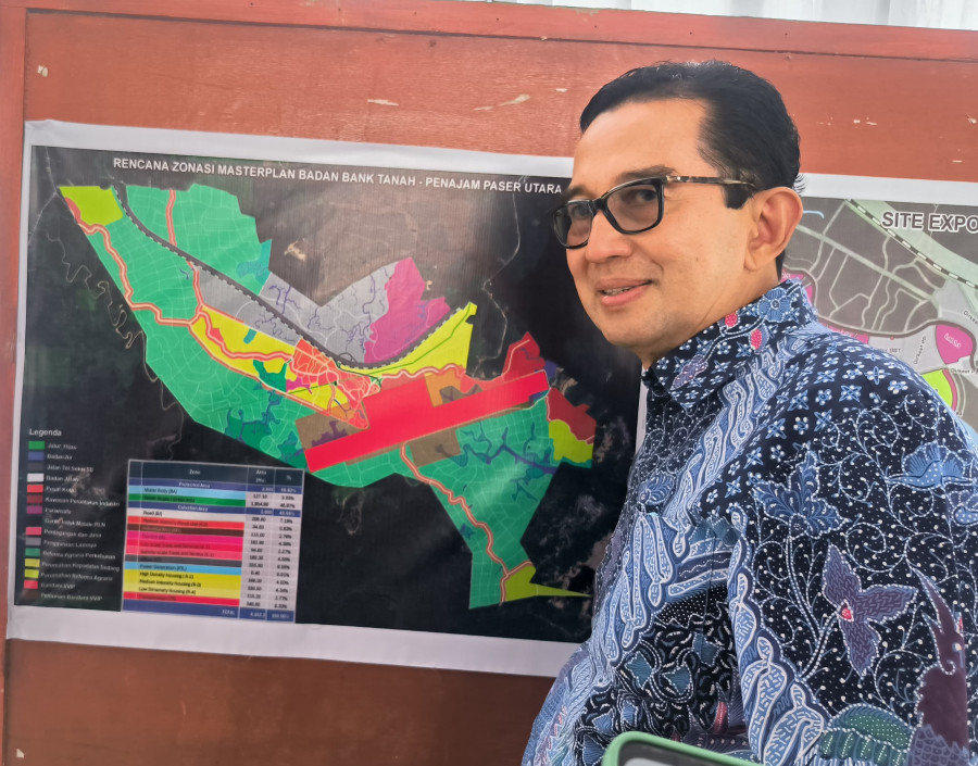Kepala Badan Bank Tanah, Parman Nataatmadja. (Foto: Erwin/Korankaltim.com)