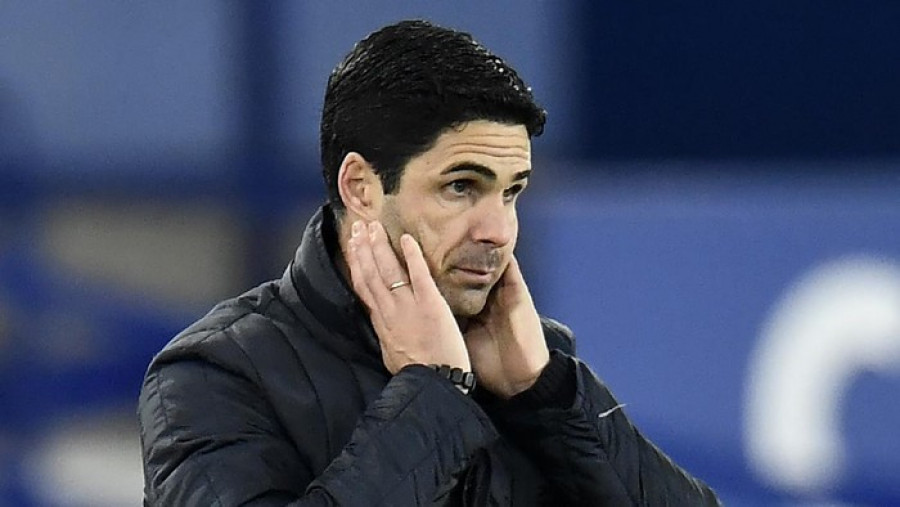 Manajer Arsenal Mikel Arteta. (Foto: Peter Powell/Pool/Getty Images)