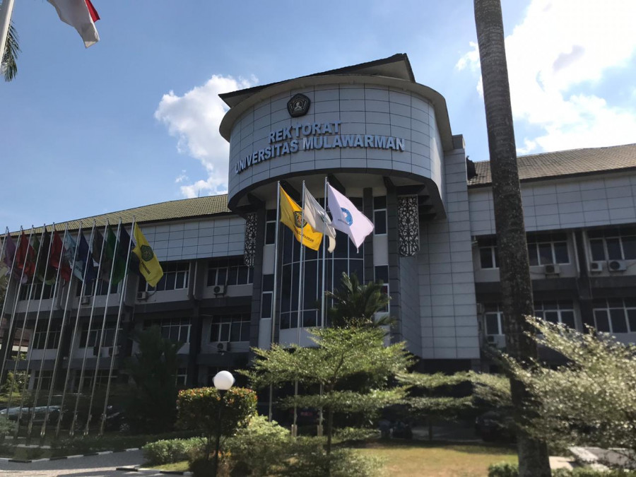 Gedung Rektorat Universitas Mulawarman (permata/kk)
