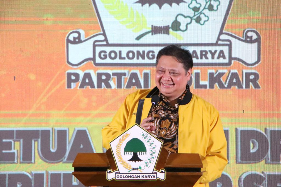 Ketua Umum DPP partai Golkar Airlangga Hartarto