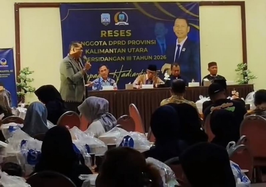 Suasana Reses Anggota DPRD Kaltara, Supa'ad Hadianto. (Foto: Istimewa)