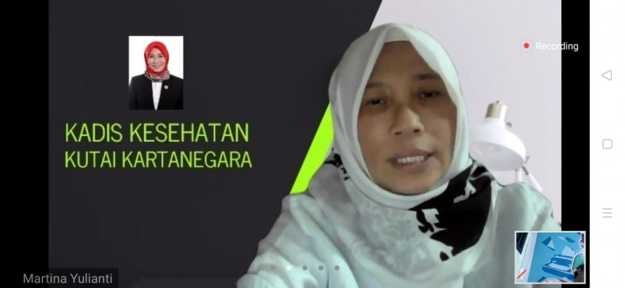 Kepala Dinkes dr Martina Yulianti