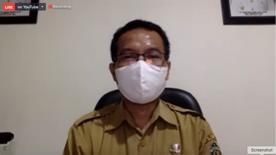 Sekretaris Dinkes Kaltim, Andi Muhammad Ishak