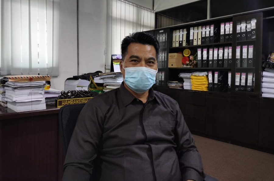 Anggota Komisi 1 DPRD Paser Fraksi Gerindra Hamransyah. (Foto: Dwi Cahyo / Korankaltim.com)