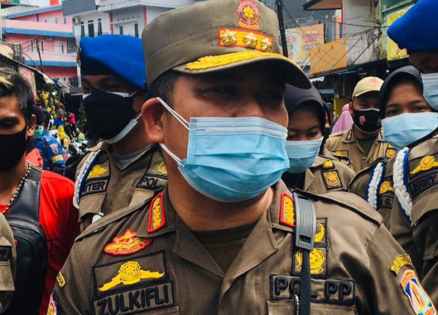 Kepala Satpol PP Kota Balikpapan, Zulkifli (Foto : Rizieq/Korankaltim.com)