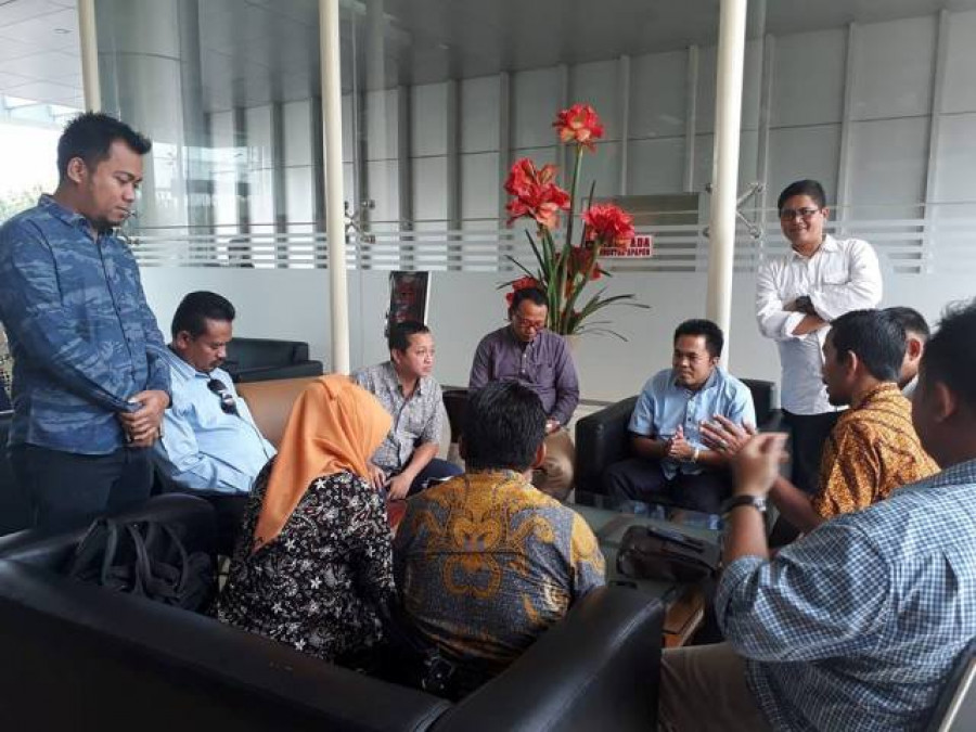 BAHAS MODAL: Konsultasi DPRD Kemendagri terkait penyertaan modal ke PT MGRM. Perda terkait PT MGRM juga harus direvisi menyesuaikan PP 54/2017. (Foto: Heri/kk)