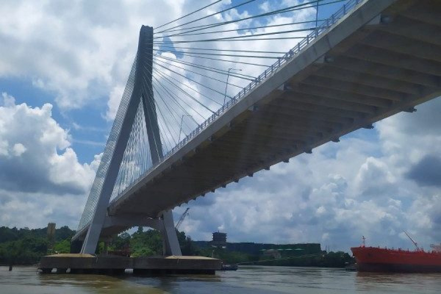 Jembatan pulau balang ( Foto: Istimewa )