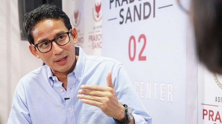 sandiaga uno