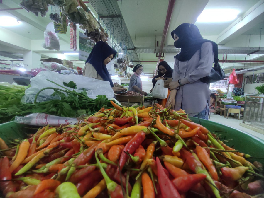 Harga Cabai Rawit Berangsur Turun (Romi/Korankaltim.com)