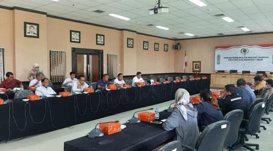 RDP Pansus Investigasi Pertambangan Kaltim dengan PT Pupuk Kaltim dan OPD terkait. (Foto: Istimewa)
