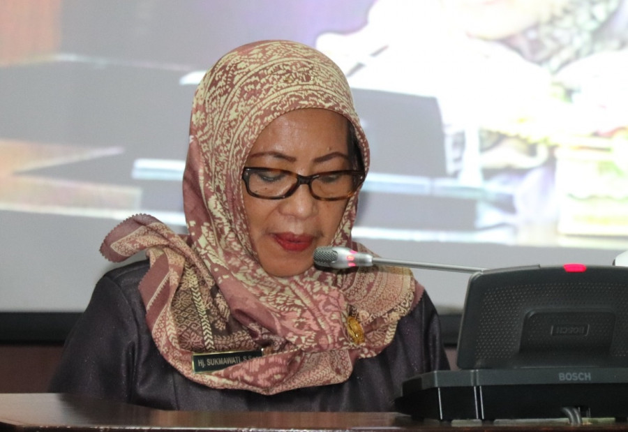 Juru Bicara Fraksi PAN DPRD Kaltim Sukmawati. (Foto: Humas DPRD Kaltim)