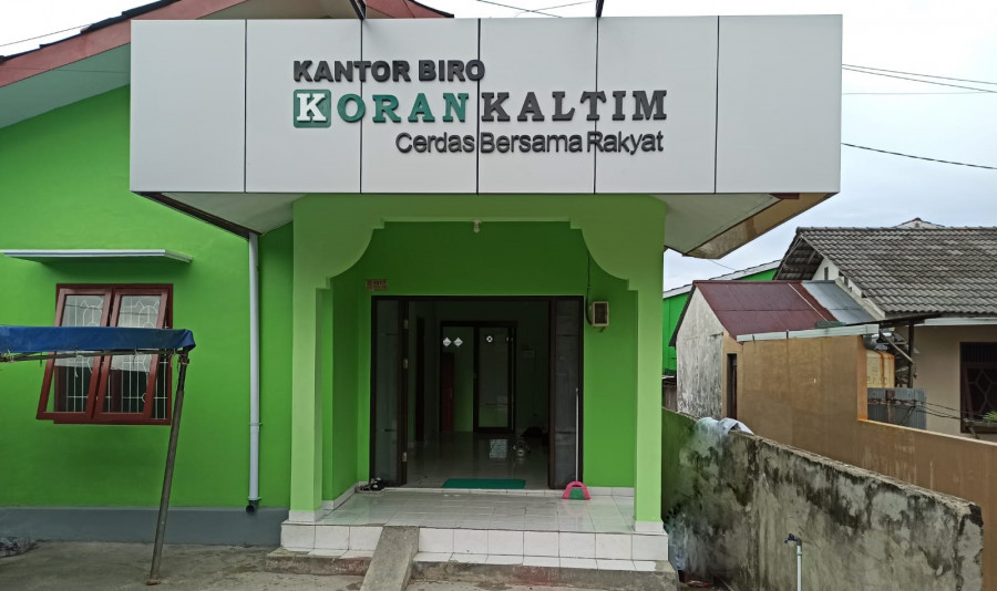Kantor Koran Kaltim Biro Balikpapan yang terletak di Jl. Tirtasari No.101, Sepinggan, Kecamatan Balikpapan Selatan, Kota Balikpapan, Kalimantan Timur. (Foto: Yudi Hadi/Korankaltim.com)