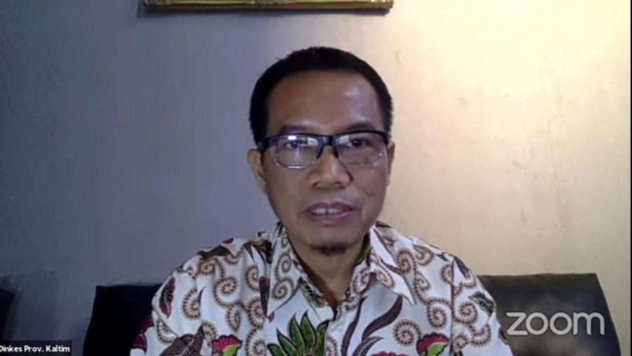 Jubir Penanganan Covid-19 Kaltim, Andi Muhammad Ishak (foto: Rusdi/korankaltim.com)