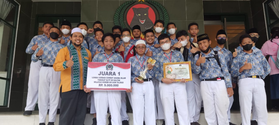 Murid SMP IT Nurul Ilmi meraih juara 1 Lomba Cerdas Cermat tingkat provinsi Kaltim (SMPITNurulIlmi.dok)